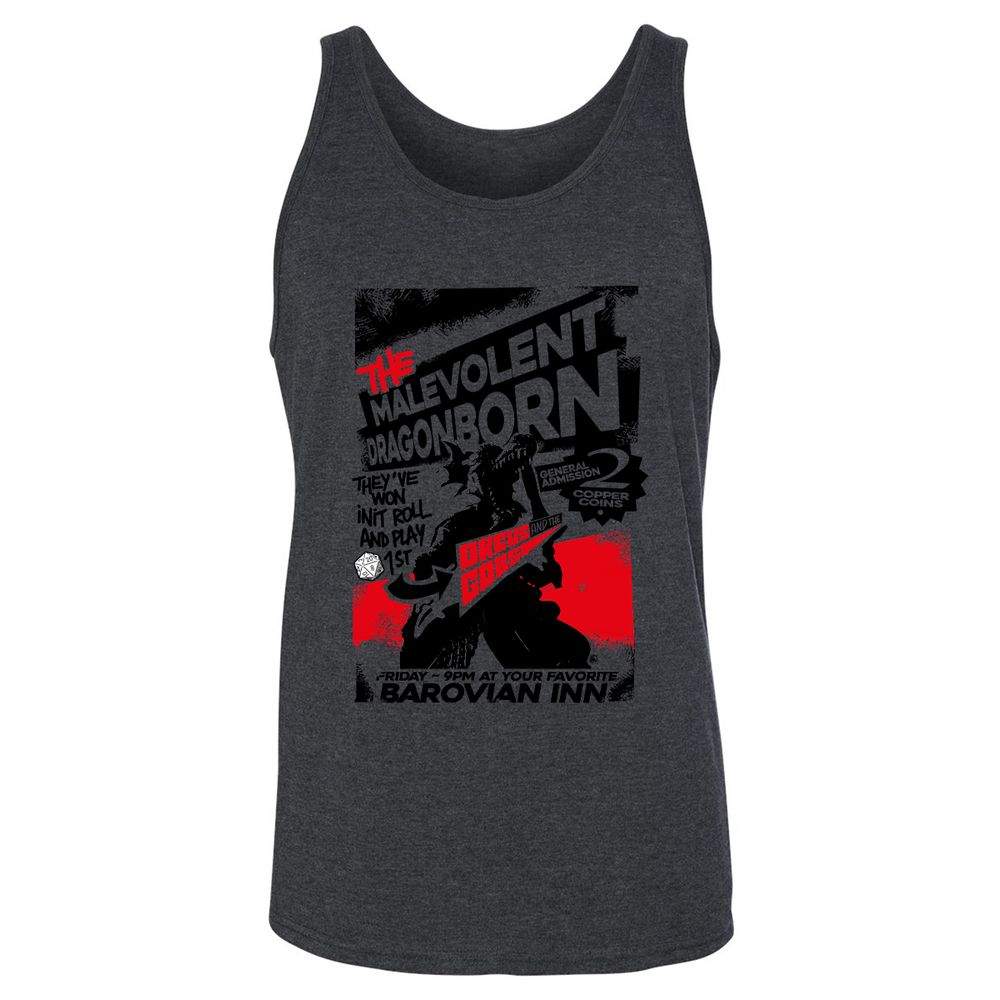 Unisex Jersey Tank - NG3Z82JB - Dark Grey Heather - 6