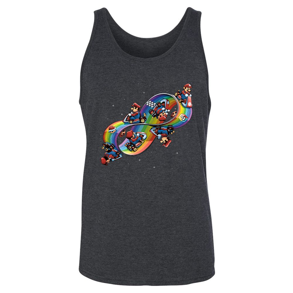 Unisex Jersey Tank - AU88863M - Dark Grey Heather - 6