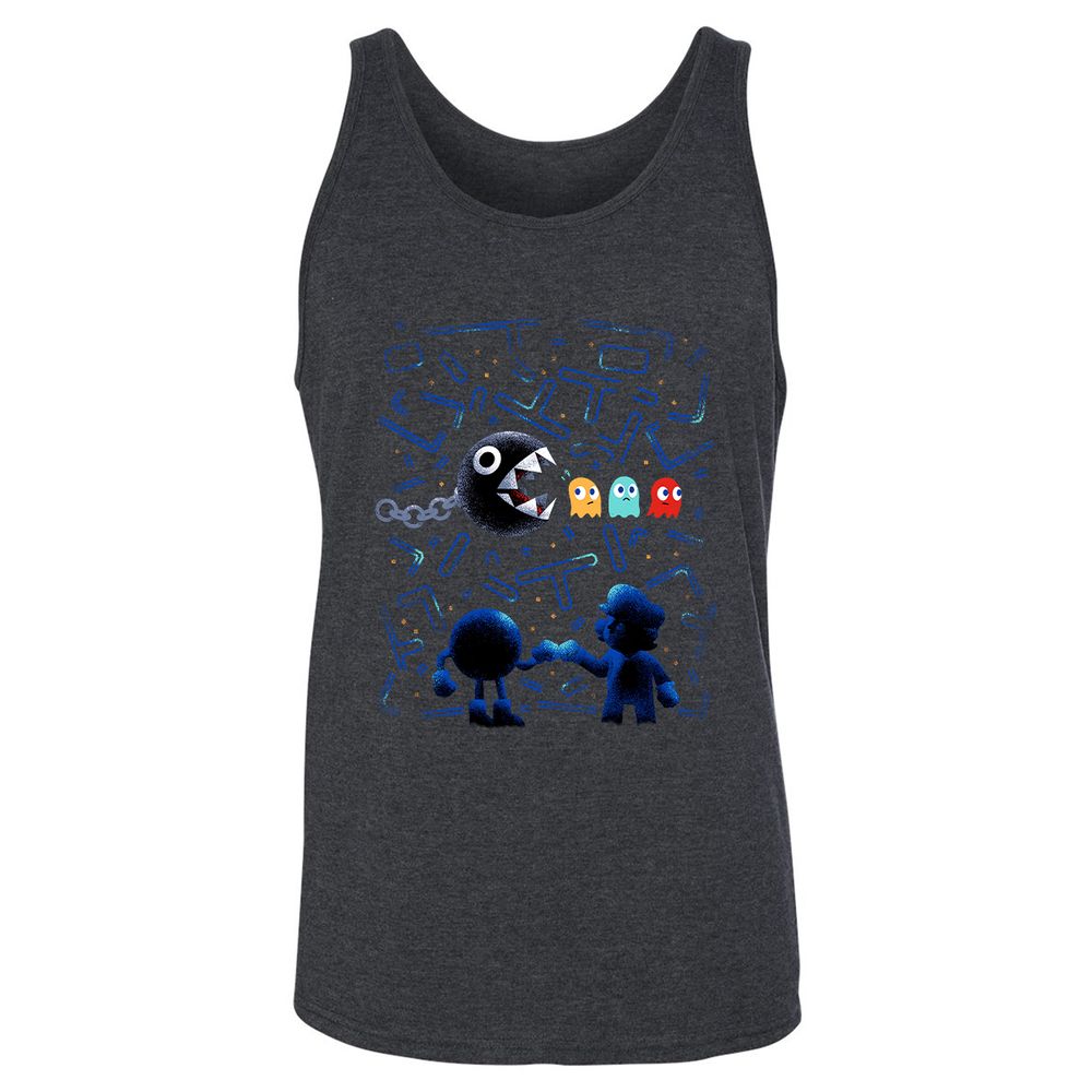 Unisex Jersey Tank - L9ZY1KD2 - Dark Grey Heather - 6