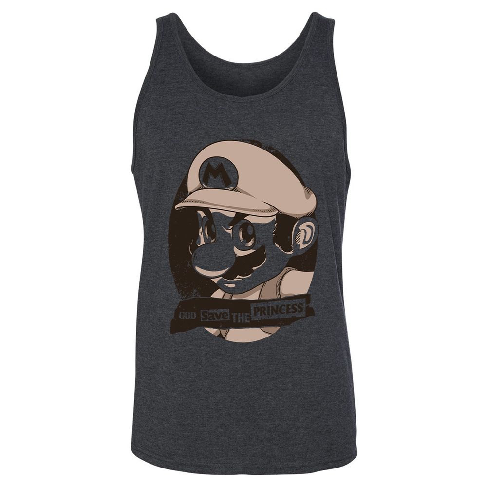 Unisex Jersey Tank - Y1PMZ9MS - Dark Grey Heather - 6