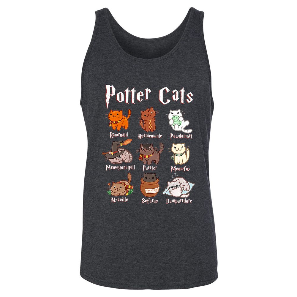 Unisex Jersey Tank - 6T4HSBN2 - Dark Grey Heather - 6