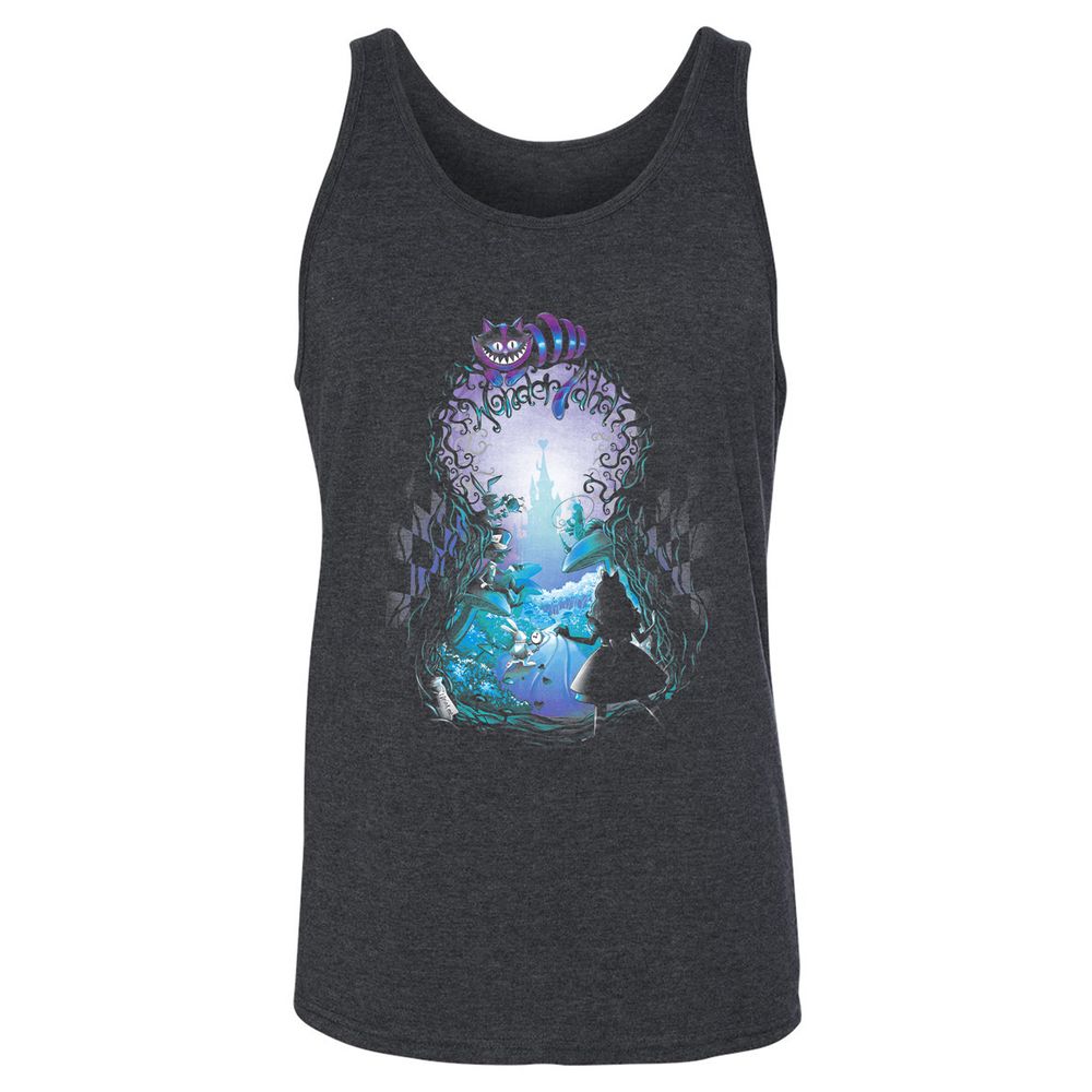 Unisex Jersey Tank - Q3MSL8SA - Dark Grey Heather - 6