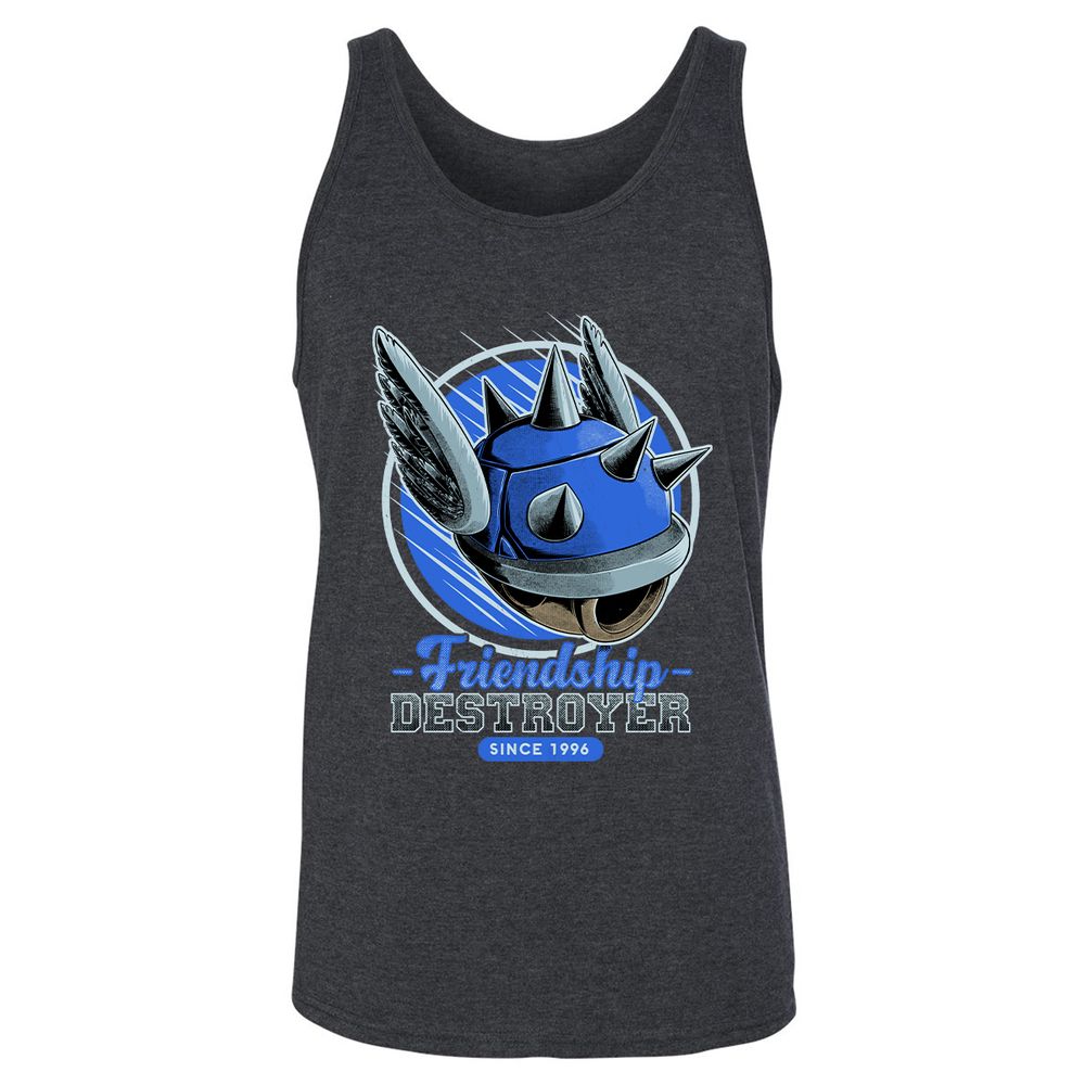 Unisex Jersey Tank - 9B3K8WGX - Dark Grey Heather - 6