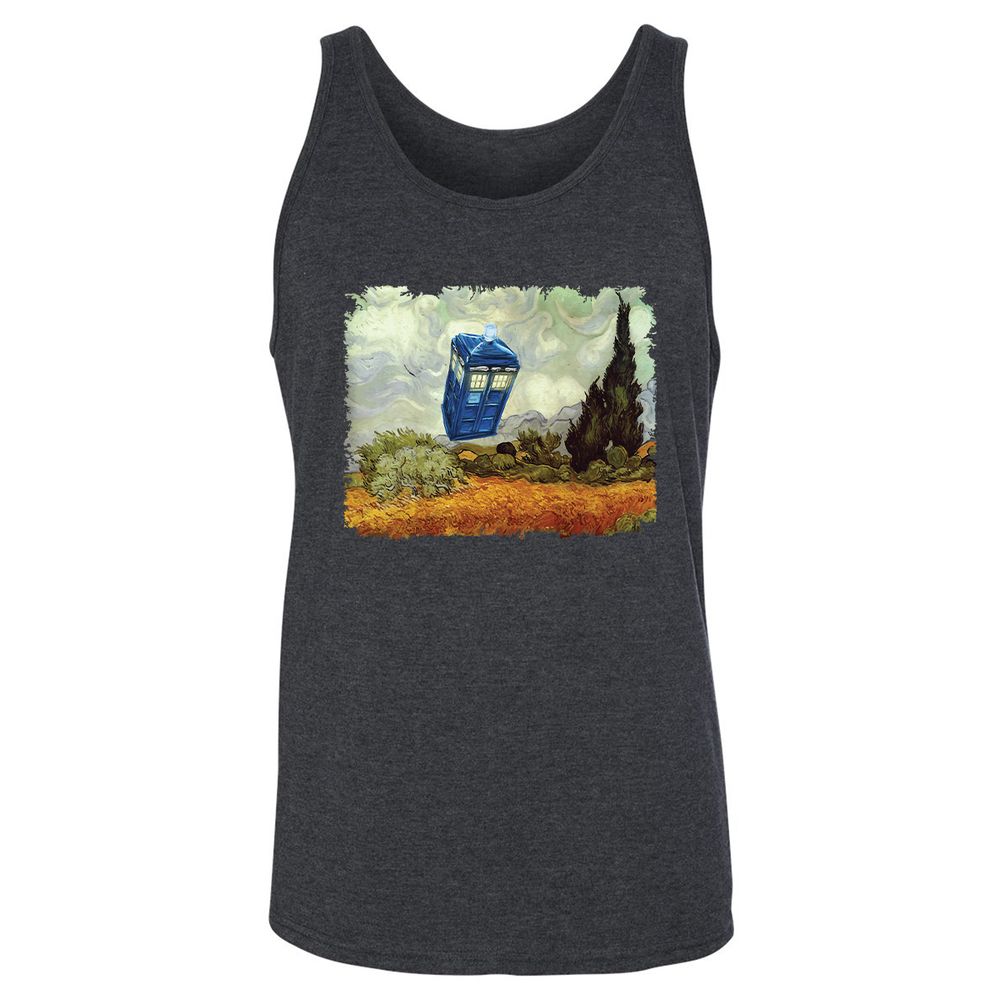 Unisex Jersey Tank - BEGGL56E - Dark Grey Heather - 6