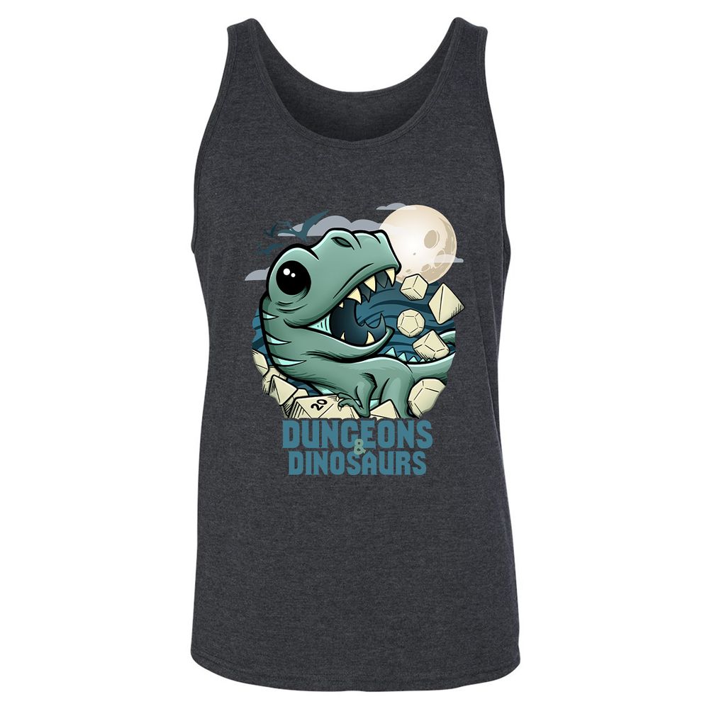 Unisex Jersey Tank - 2FWPCN1T - Dark Grey Heather - 6