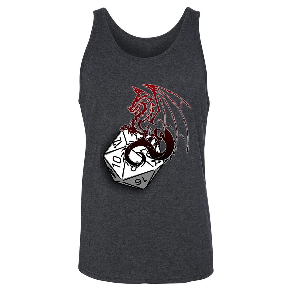 Unisex Jersey Tank - J7JCZ4UZ - Dark Grey Heather - 6