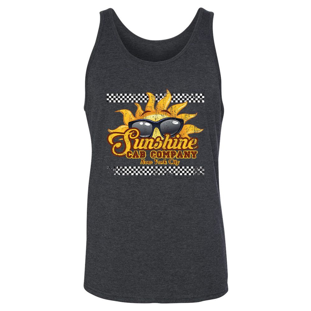 Unisex Jersey Tank - 3DZHFLSN - Dark Grey Heather - 6
