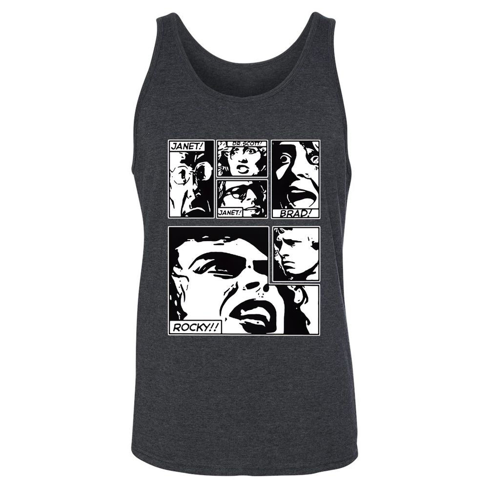 Unisex Jersey Tank - 4TC6LP71 - Dark Grey Heather - 6