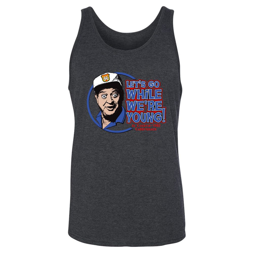 Unisex Jersey Tank - F43CMLDG - Dark Grey Heather - 6
