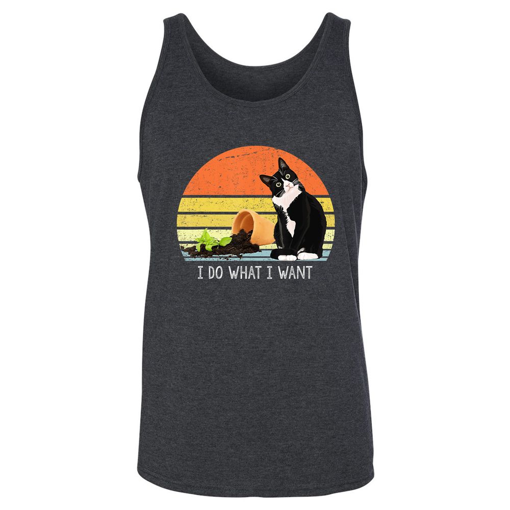 Unisex Jersey Tank - JC959GM6 - Dark Grey Heather - 6