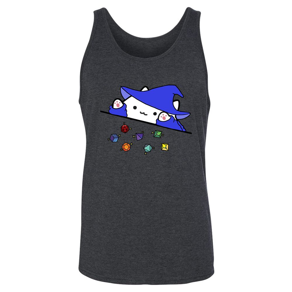 Unisex Jersey Tank - 54DHY2UR - Dark Grey Heather - 6