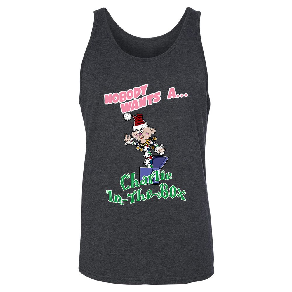 Unisex Jersey Tank - LUR51ZZ9 - Dark Grey Heather - 6