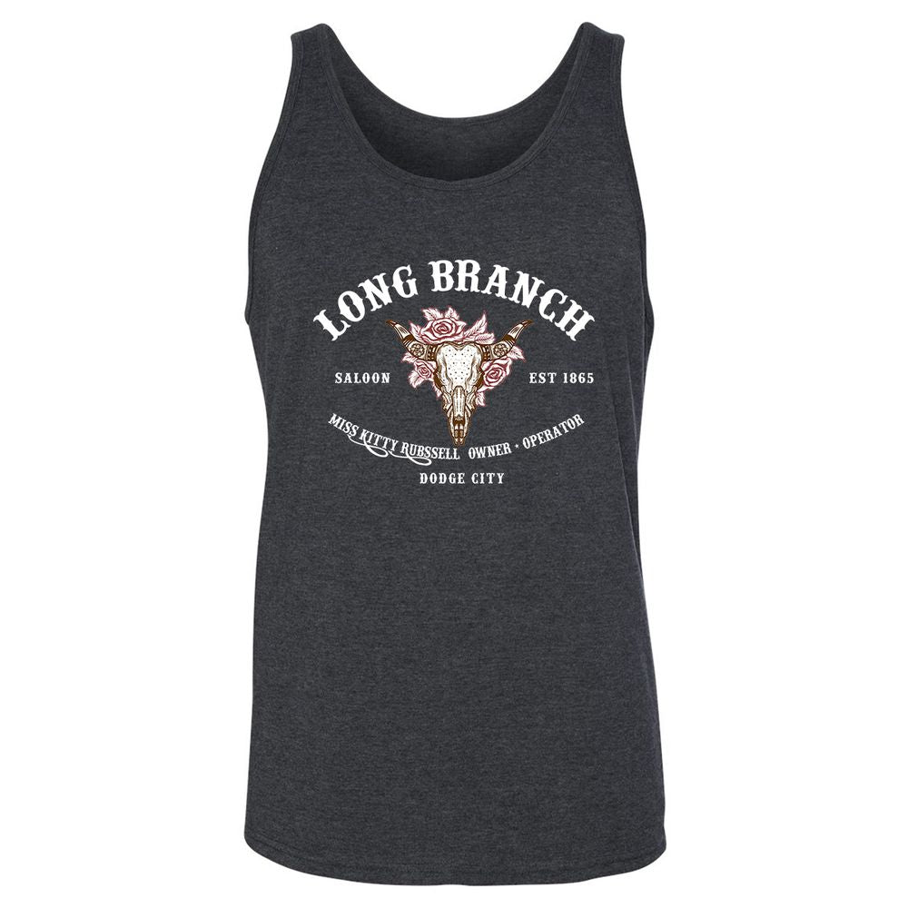 Unisex Jersey Tank - 6LSJW6TN - Dark Grey Heather - 6