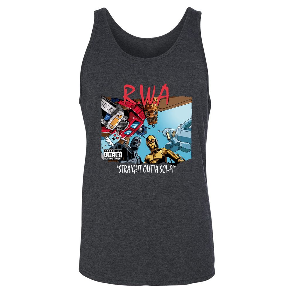 Unisex Jersey Tank - B73SD5D3 - Dark Grey Heather - 6