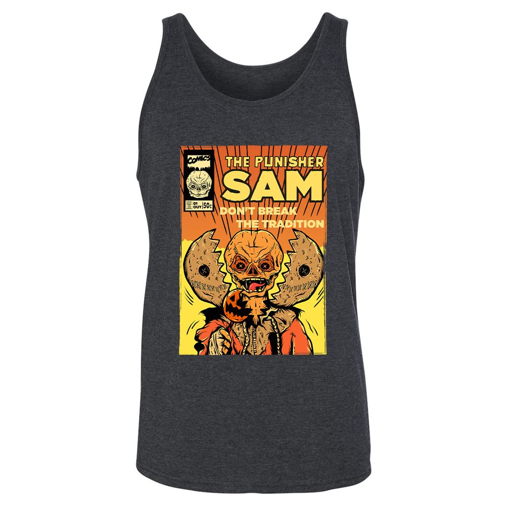 Unisex Jersey Tank - G1DT1VQF - Dark Grey Heather - 6