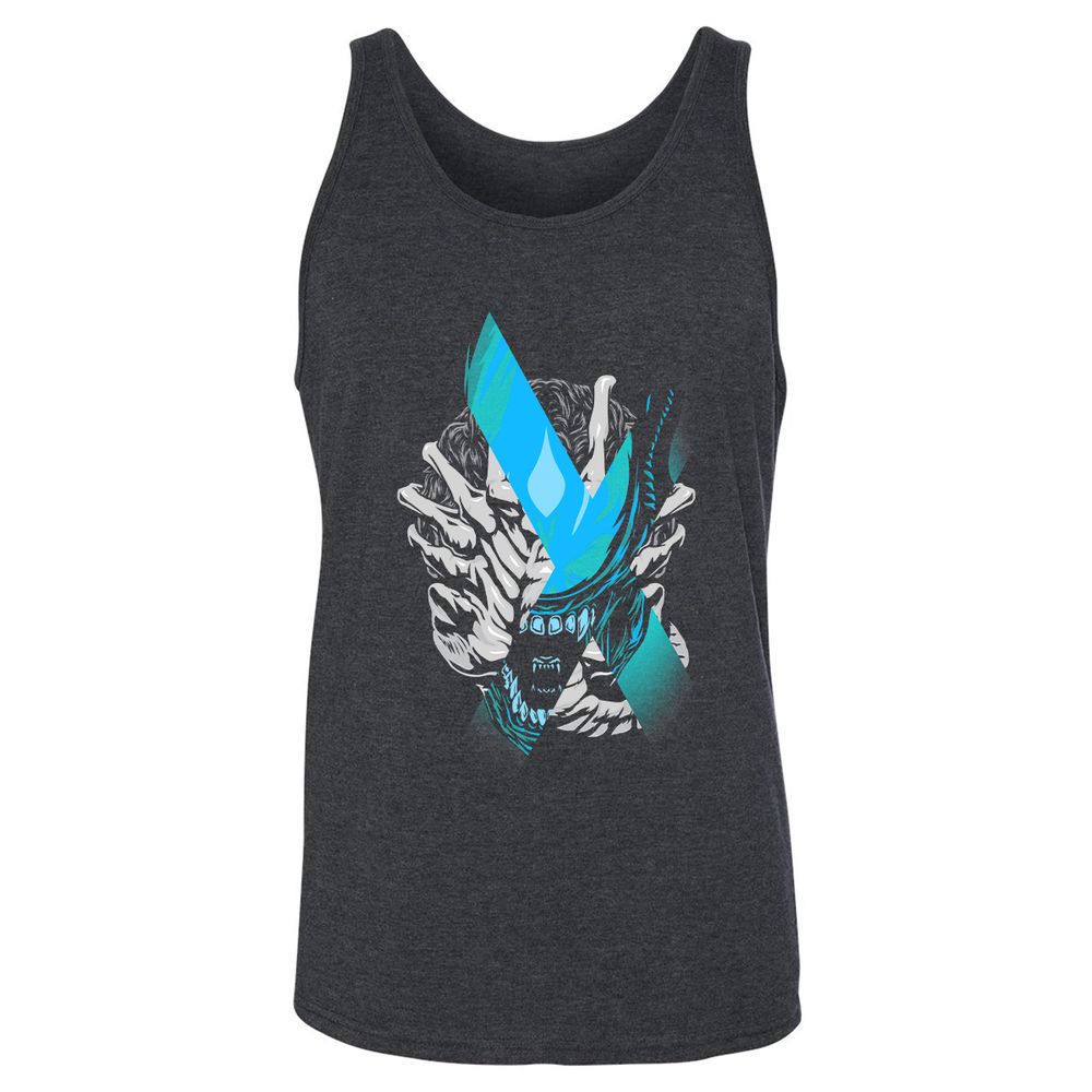 Unisex Jersey Tank - LBB3XY4A - Dark Grey Heather - 6