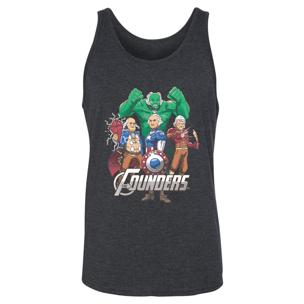 Unisex Jersey Tank - UZ7X5ABK - Dark Grey Heather - 6