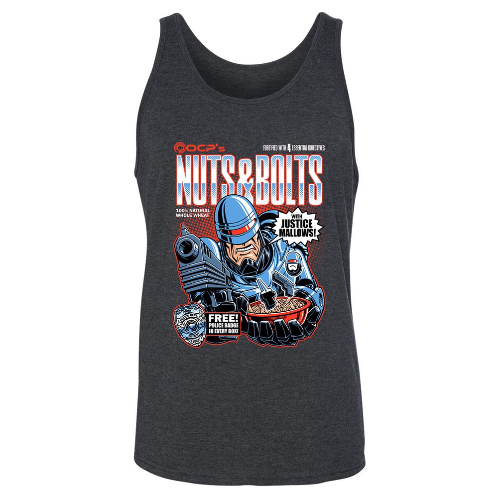 Unisex Jersey Tank - LT4DTXPC - Dark Grey Heather - 6