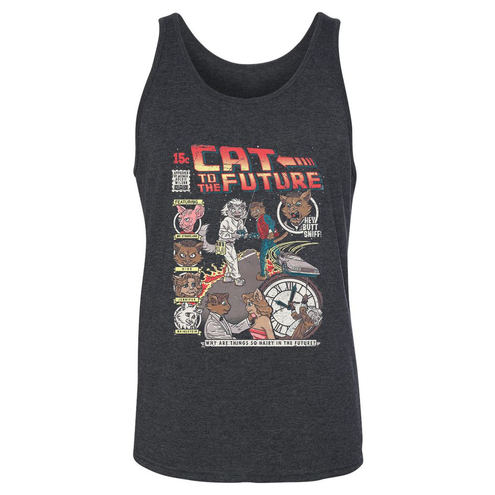 Unisex Jersey Tank - KKYF8MXY - Dark Grey Heather - 6