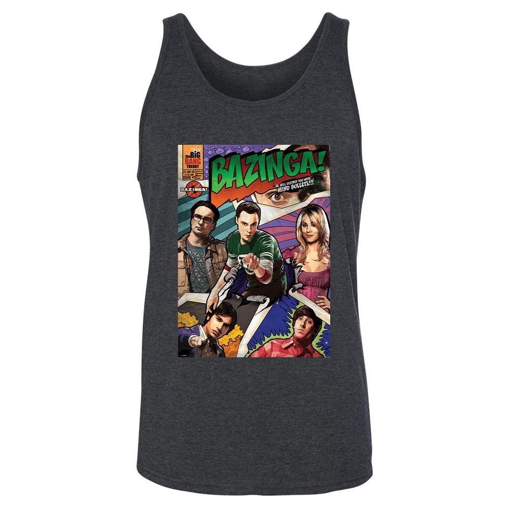 Unisex Jersey Tank - UVE9NU42 - Dark Grey Heather - 6