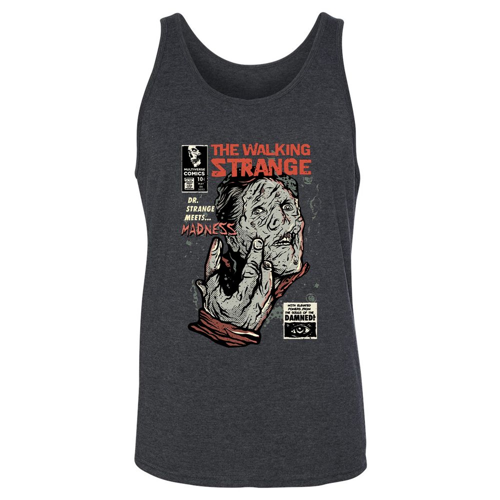 Unisex Jersey Tank - R3NMRSGJ - Dark Grey Heather - 6