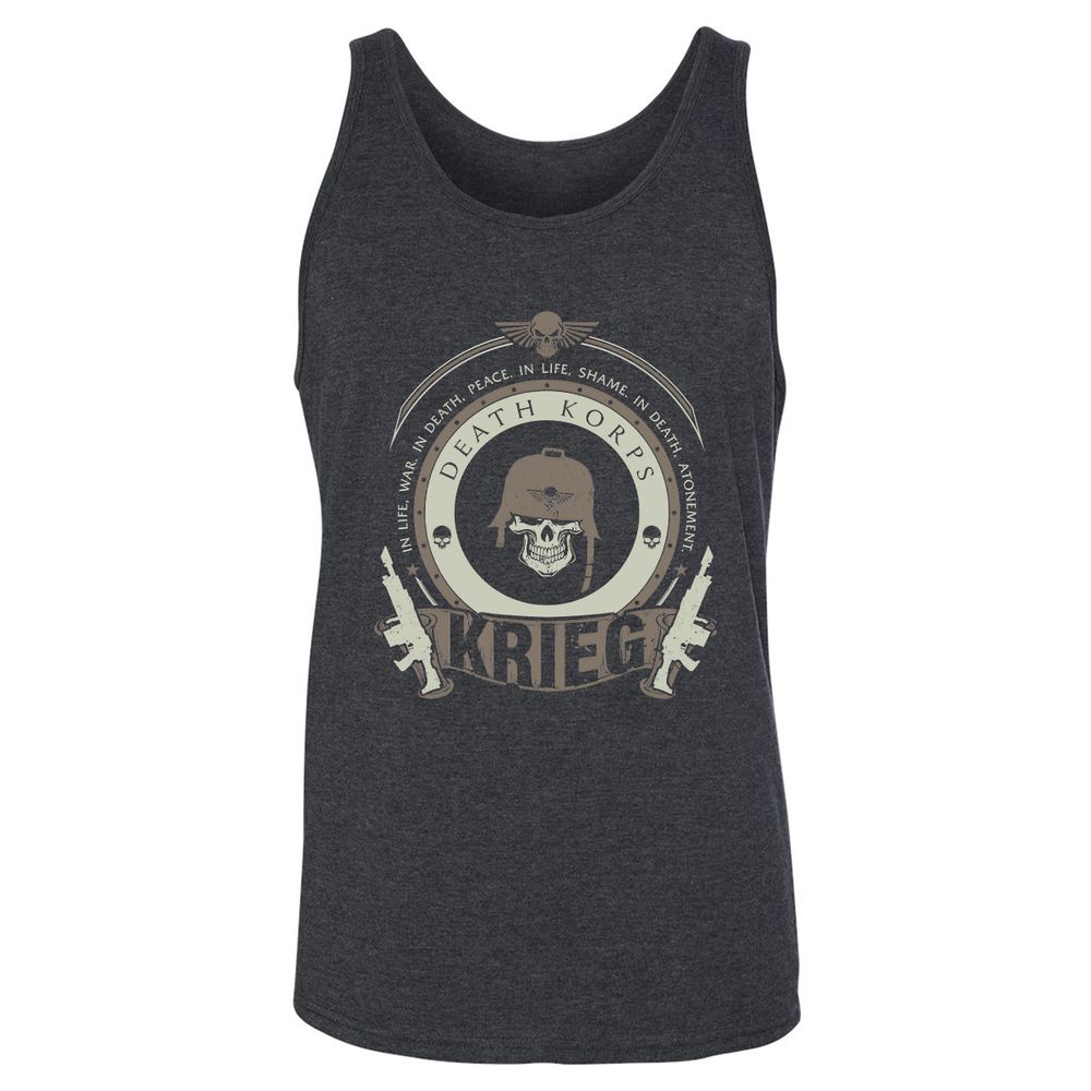 Unisex Jersey Tank - RM46151Y - Dark Grey Heather - 6