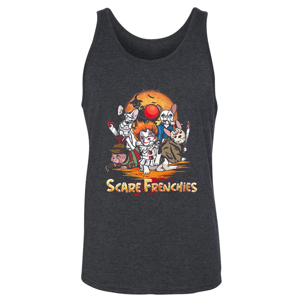 Unisex Jersey Tank - T6A9MJAX - Dark Grey Heather - 6