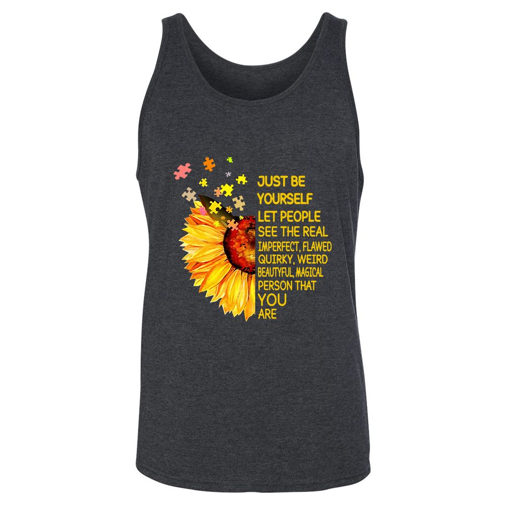 Unisex Jersey Tank - C3YCYT4B - Dark Grey Heather - 6