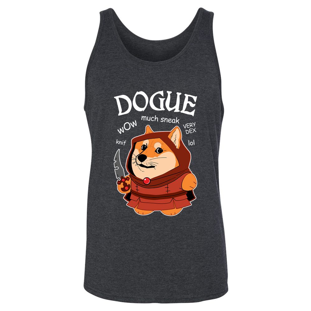 Unisex Jersey Tank - ACPFUVRC - Dark Grey Heather - 6