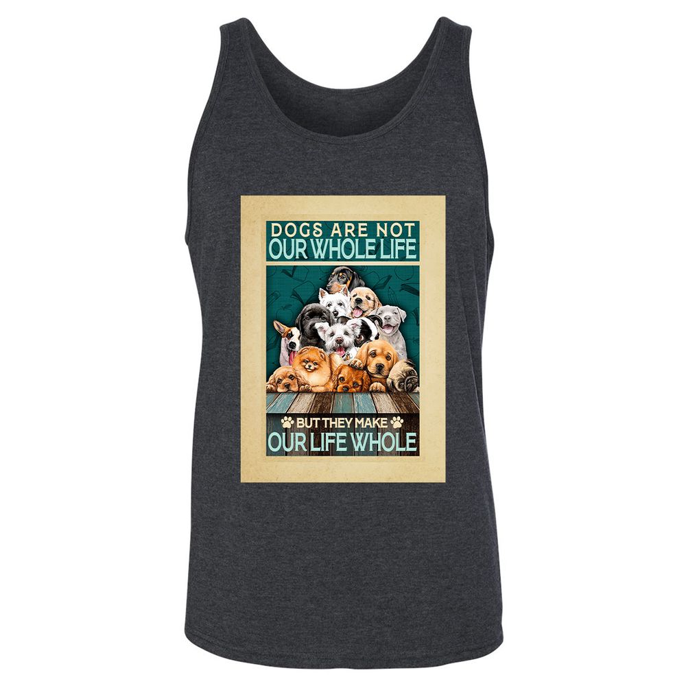 Unisex Jersey Tank - YHPGSF9W - Dark Grey Heather - 6