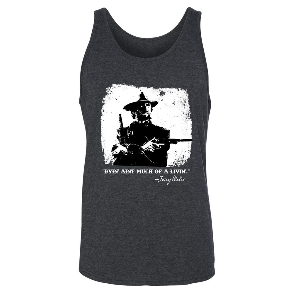 Unisex Jersey Tank - E2HEVWAX - Dark Grey Heather - 6