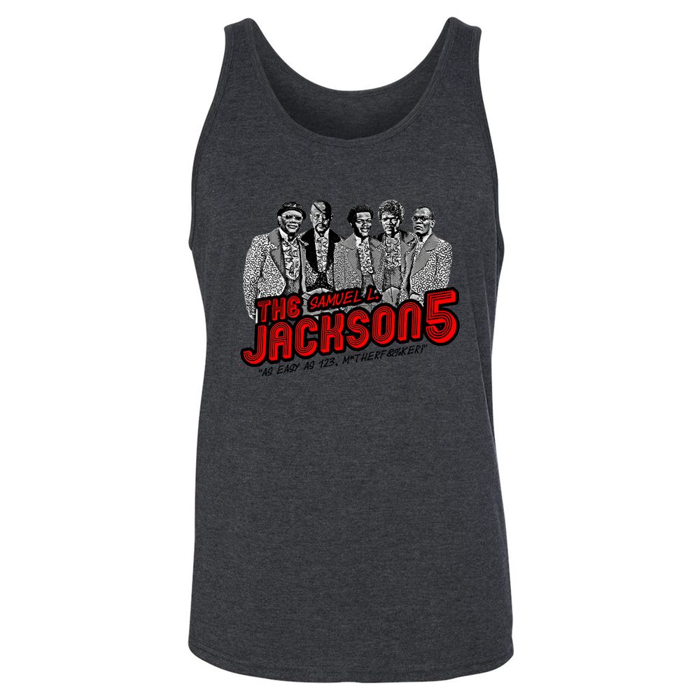 Unisex Jersey Tank - TTU3UZZV - Dark Grey Heather - 6