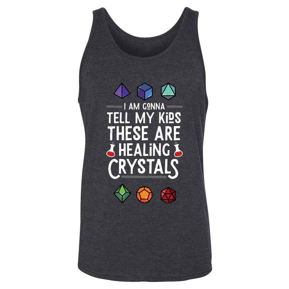 Unisex Jersey Tank - 2D9Z7G88 - Dark Grey Heather - 6