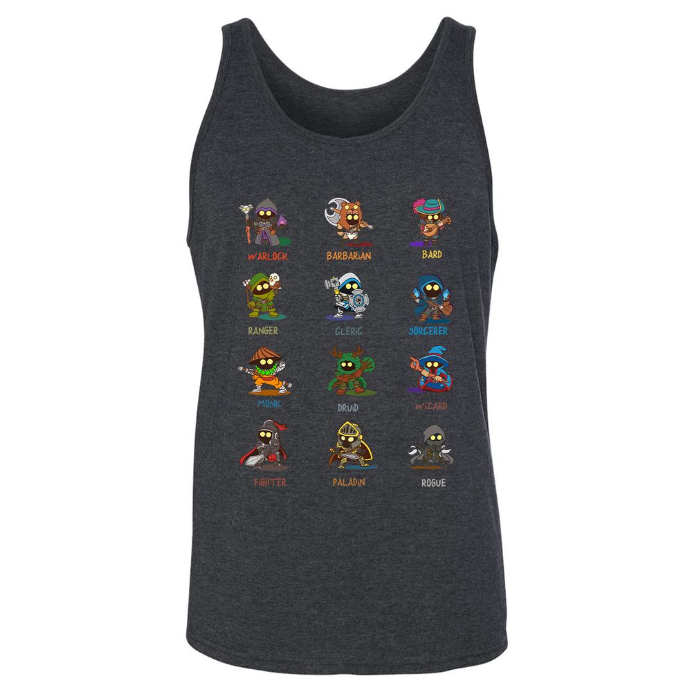 Unisex Jersey Tank - 6WMHZW8U - Dark Grey Heather - 6