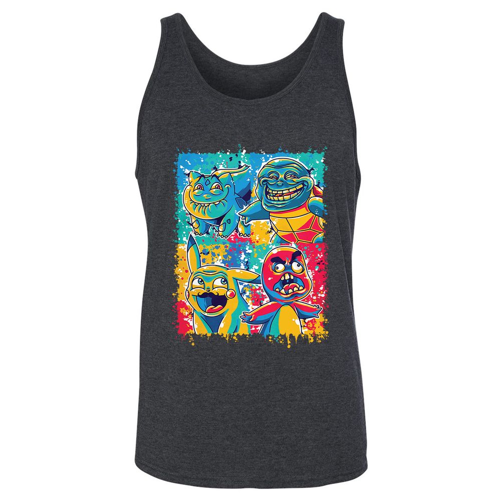 Unisex Jersey Tank - LPYT4T5Y - Dark Grey Heather - 6