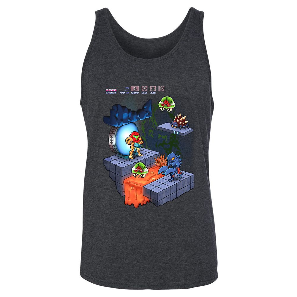 Unisex Jersey Tank - KAZ9WR86 - Dark Grey Heather - 6