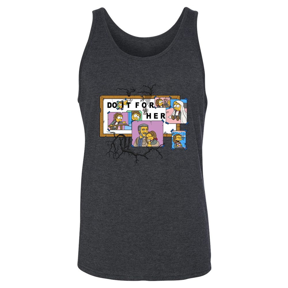 Unisex Jersey Tank - G55RDMD3 - Dark Grey Heather - 6