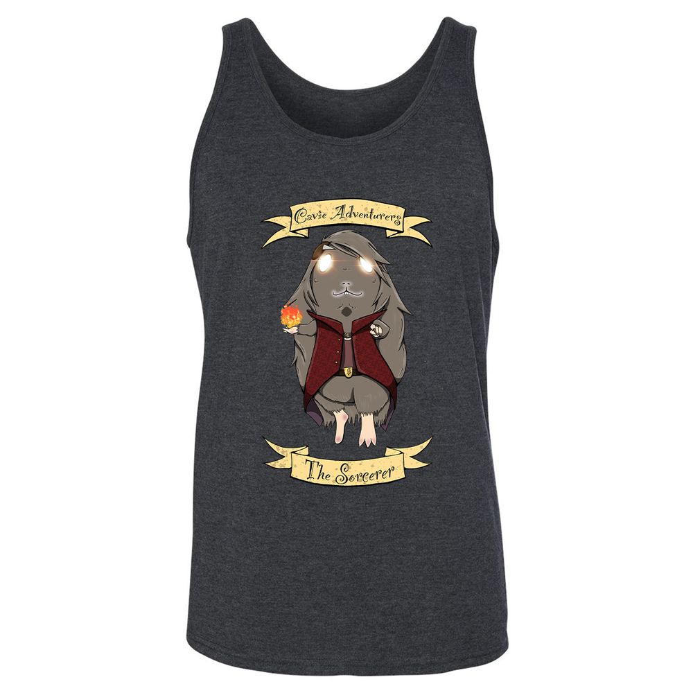 Unisex Jersey Tank - RF6HUEZL - Dark Grey Heather - 6