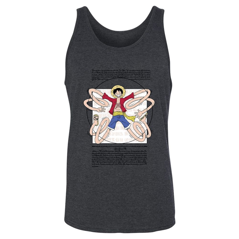 Unisex Jersey Tank - 8VM1D4NJ - Dark Grey Heather - 6