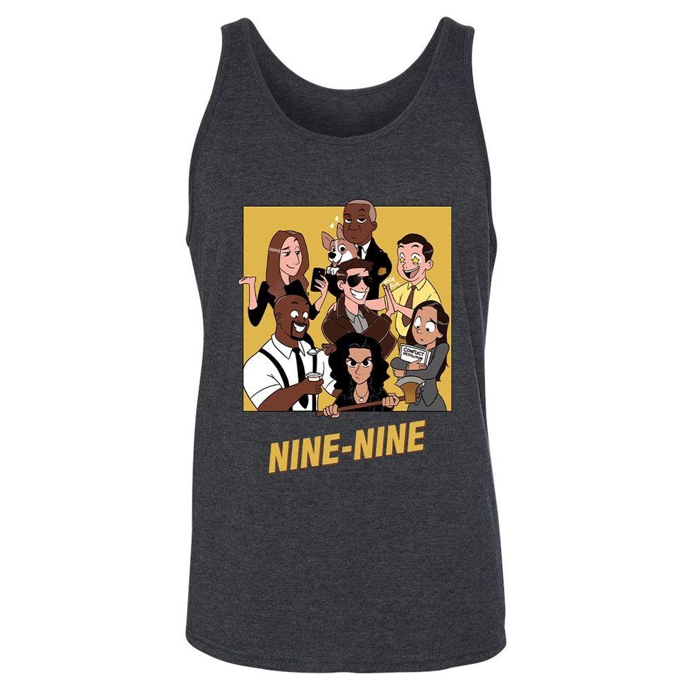 Unisex Jersey Tank - TPXK5HV1 - Dark Grey Heather - 6