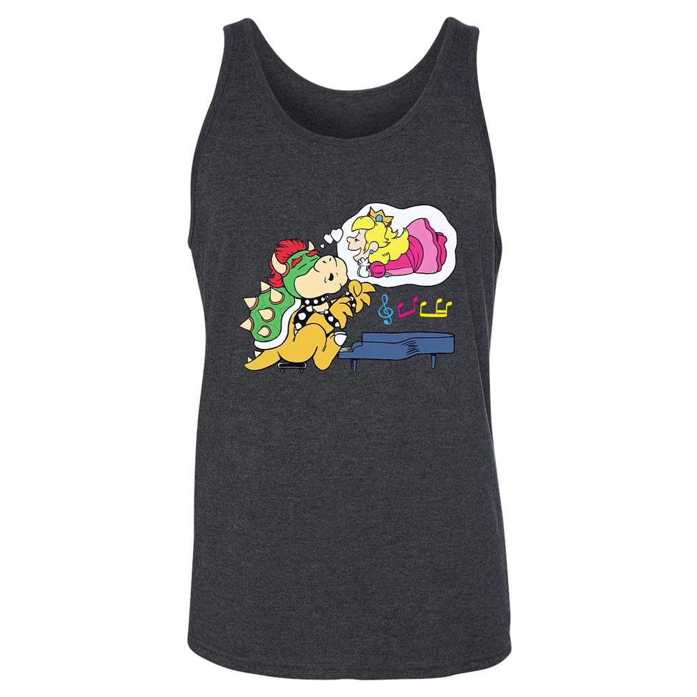 Unisex Jersey Tank - 59UK9G3X - Dark Grey Heather - 6