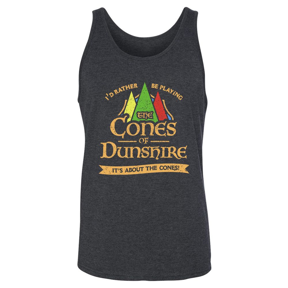 Unisex Jersey Tank - 7CM4YCME - Dark Grey Heather - 6