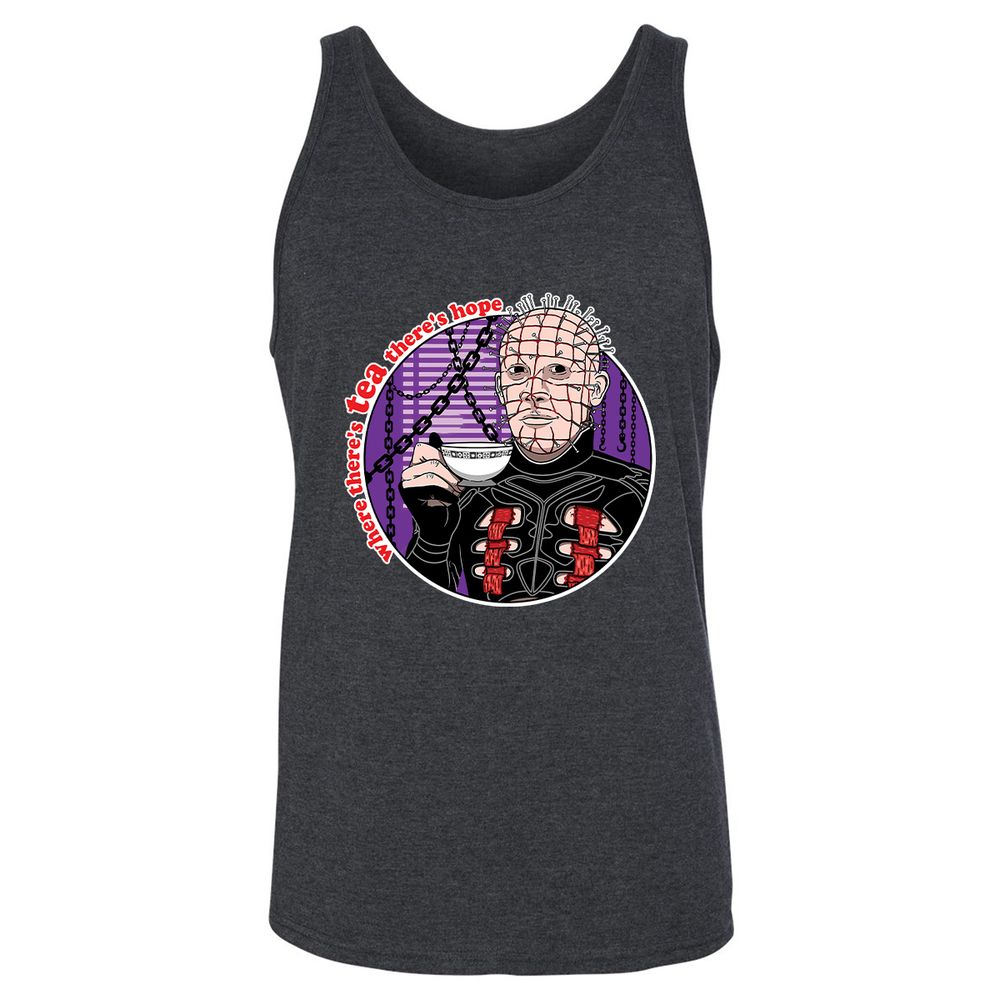 Unisex Jersey Tank - 16PCHLAX - Dark Grey Heather - 6