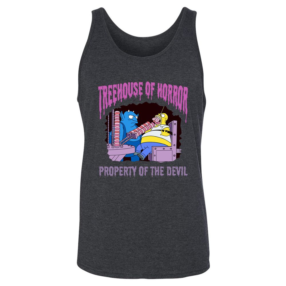 Unisex Jersey Tank - LQ8BLWRL - Dark Grey Heather - 6