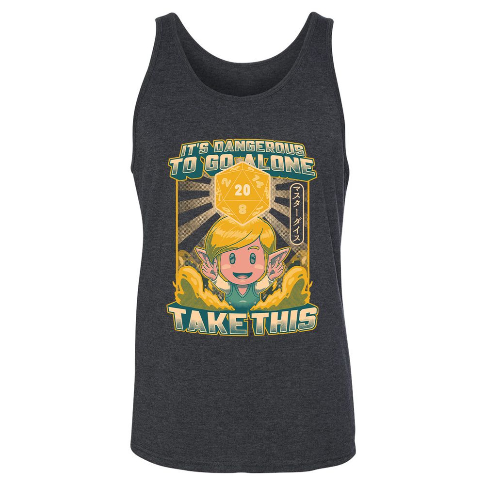 Unisex Jersey Tank - 63ZS4TQD - Dark Grey Heather - 6