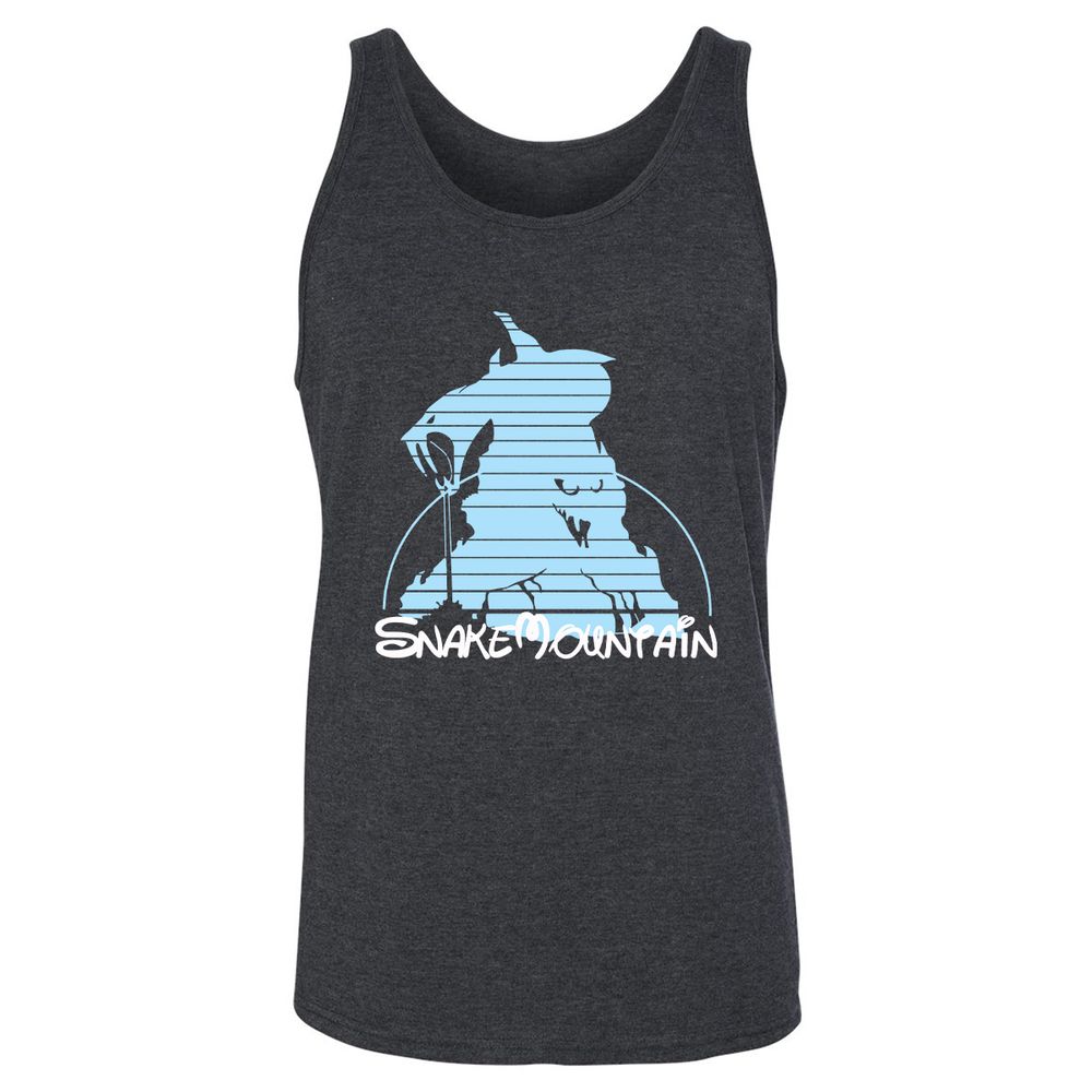 Unisex Jersey Tank - QGHLT5D3 - Dark Grey Heather - 6