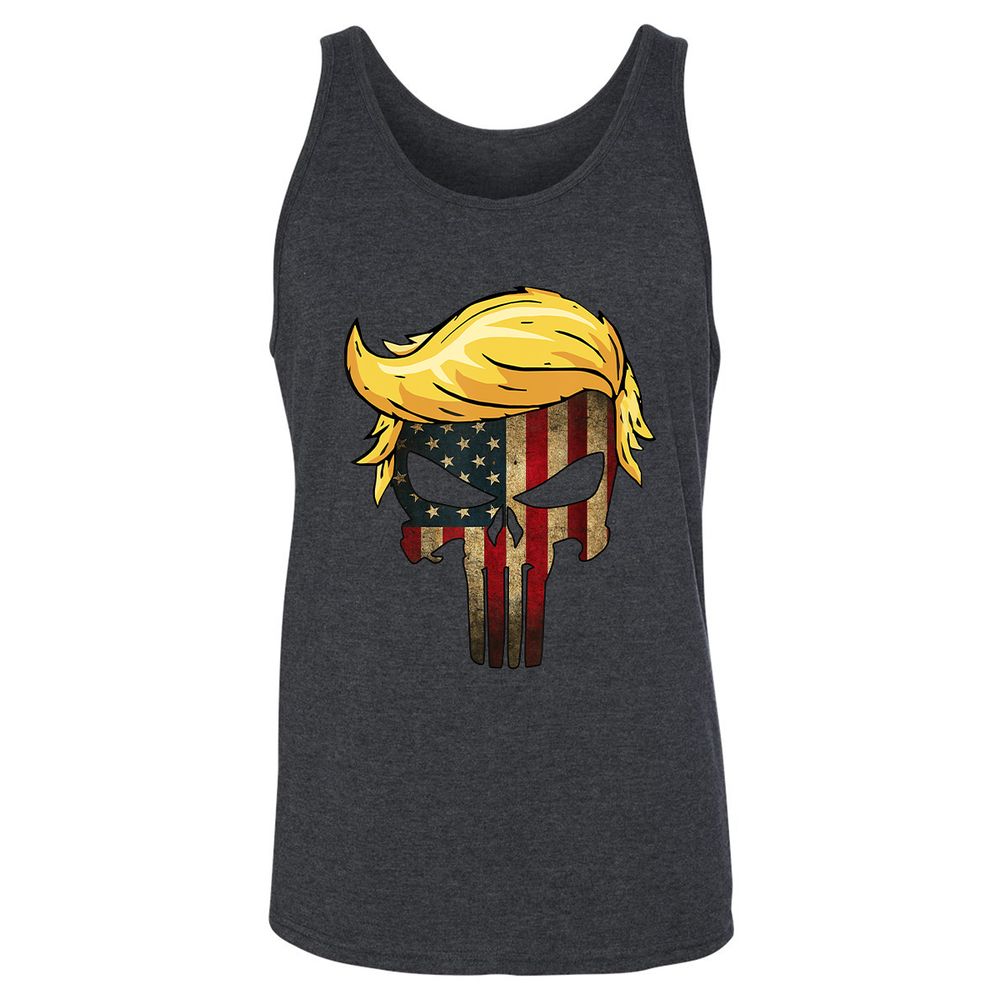 Unisex Jersey Tank - QSB3DMAV - Dark Grey Heather - 6