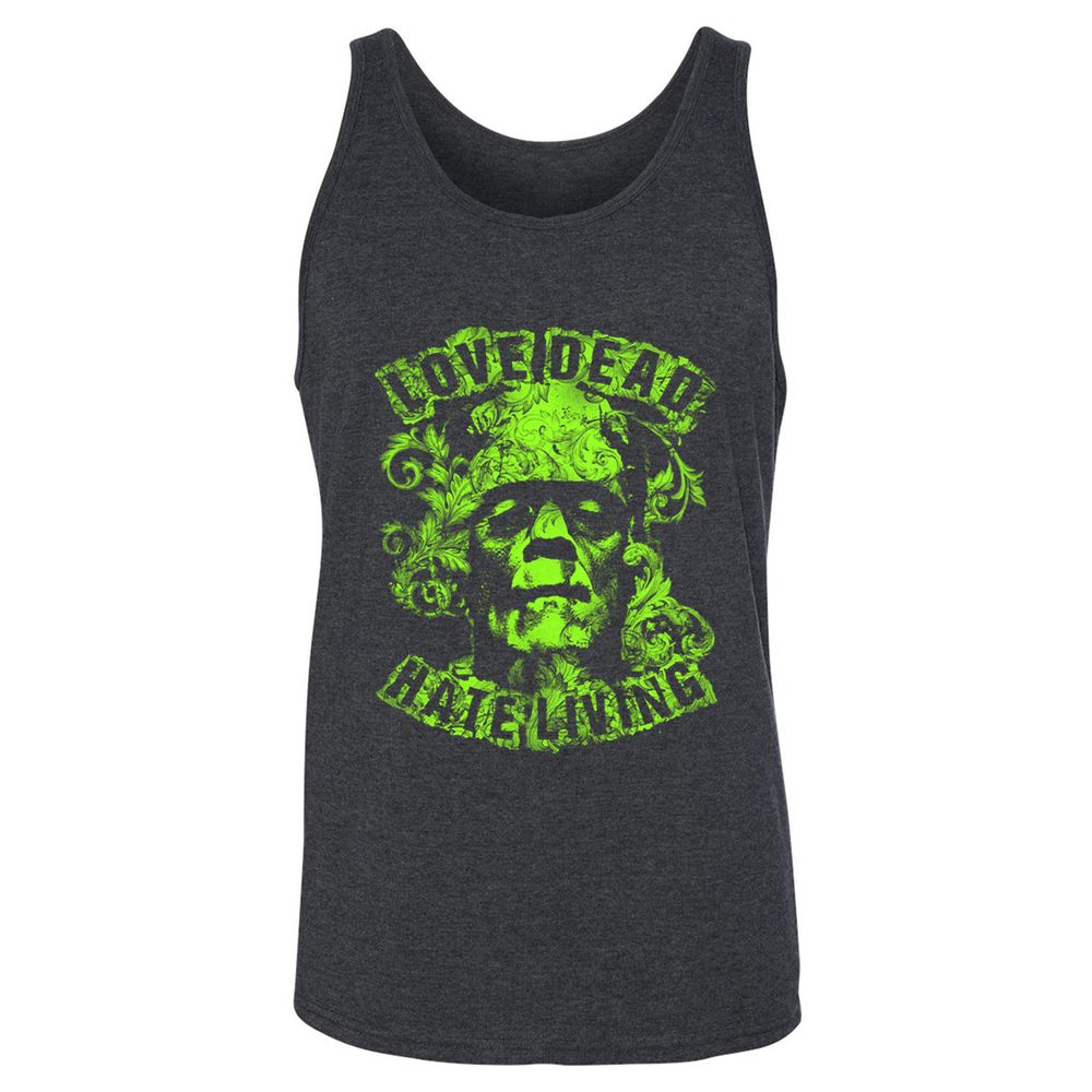 Unisex Jersey Tank - 7FL16YJK - Dark Grey Heather - 6