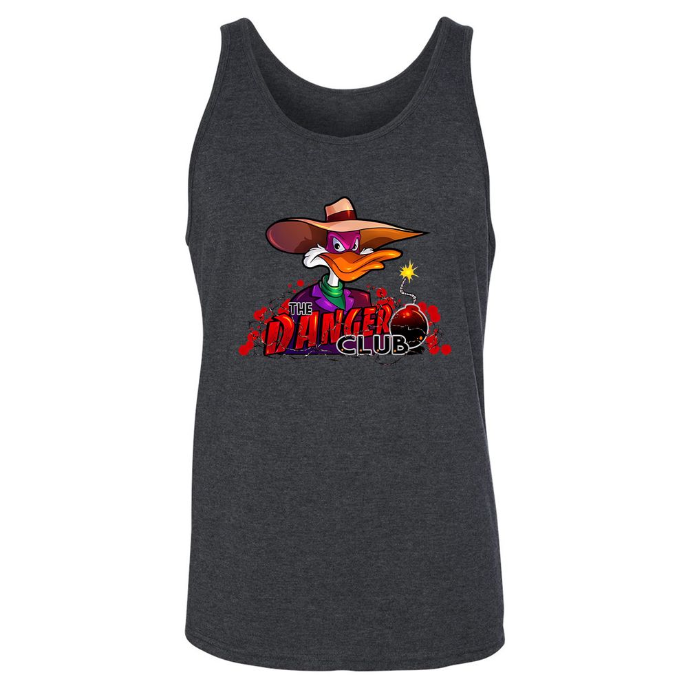 Unisex Jersey Tank - 4J37E98D - Dark Grey Heather - 6