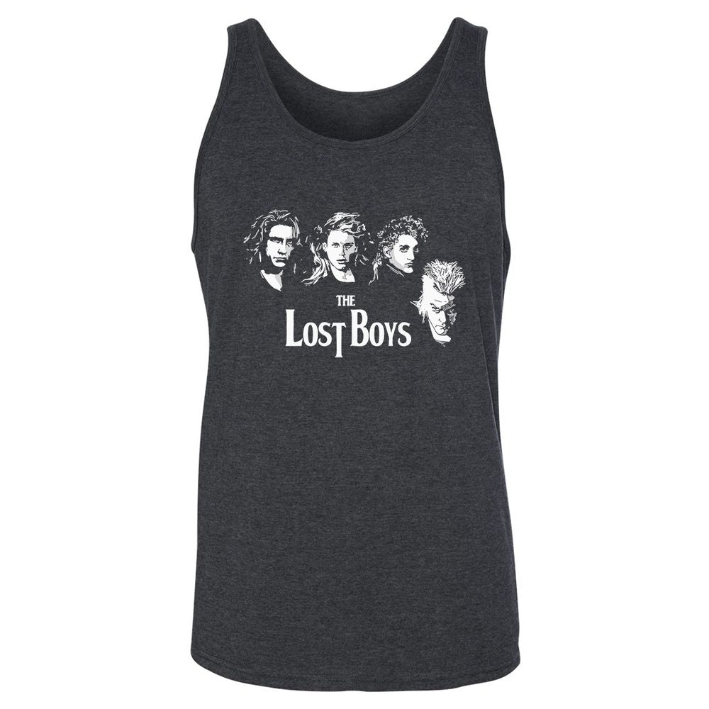 Unisex Jersey Tank - LSKS5SSN - Dark Grey Heather - 6